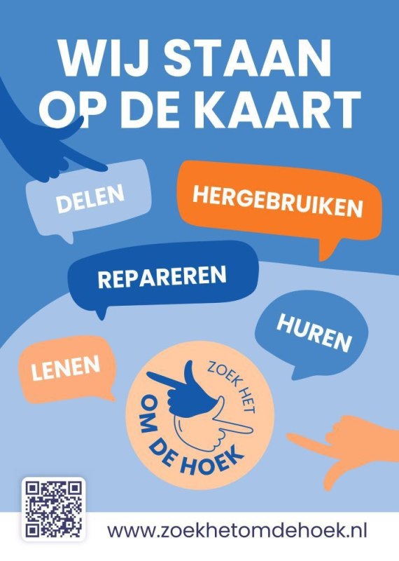 Weet u waar u bij u in de buurt een kruiwagen kunt lenen?