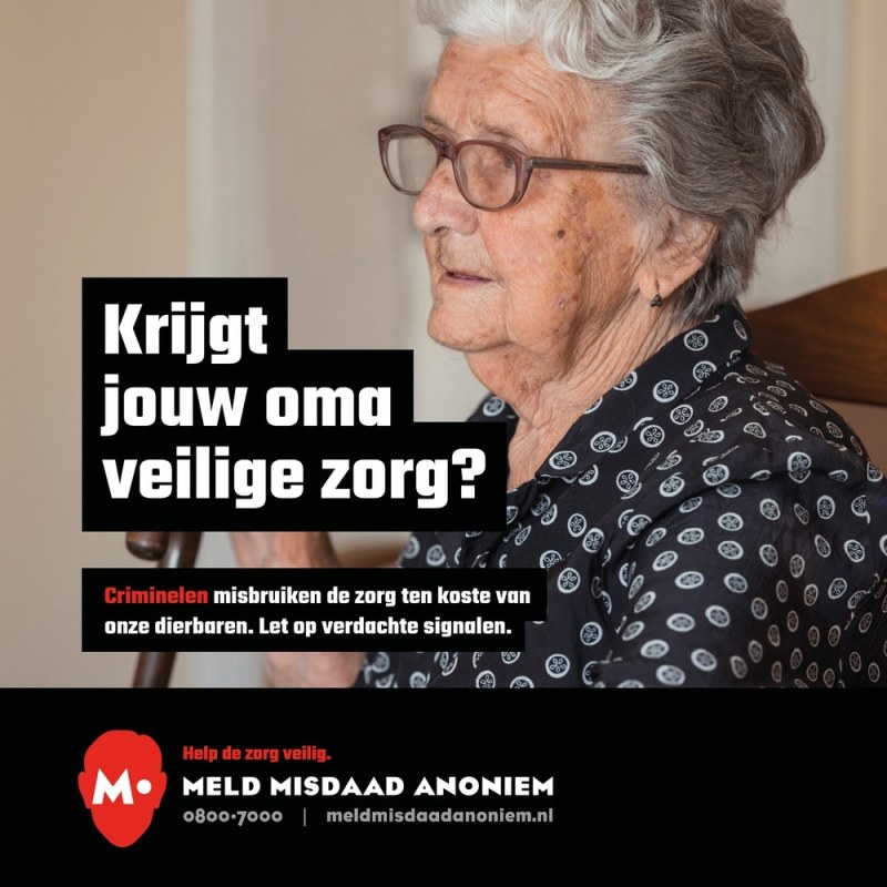 Start campagne tegen misbruik zorggeld
