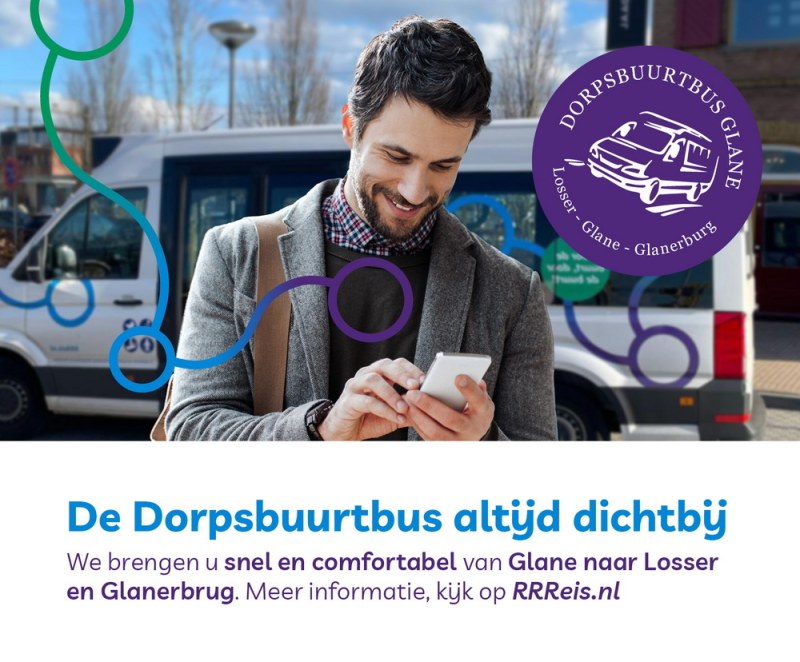 Snel en makkelijk reizen met de buurtbus Glane