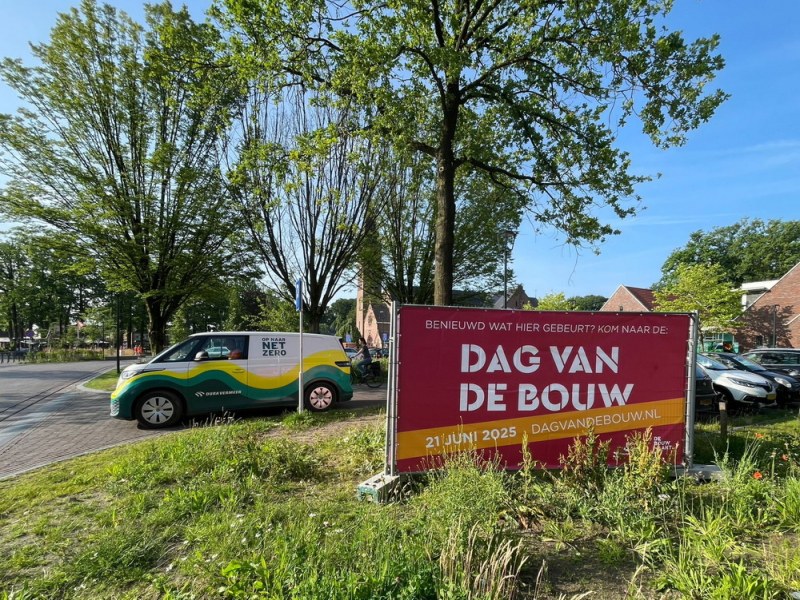 Bouwen aan De Lutte opent de bouwplaats Beatrixstraat voor publiek top zaterdag 21 juni