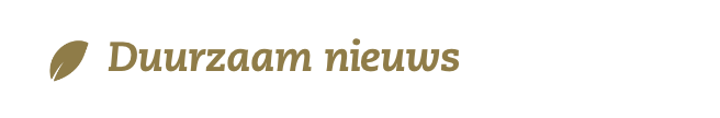 Duurzaam nieuws