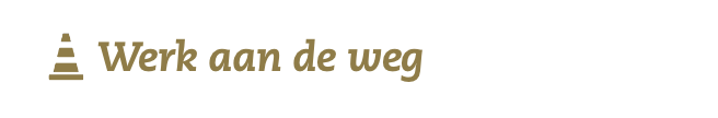 Werk aan de weg